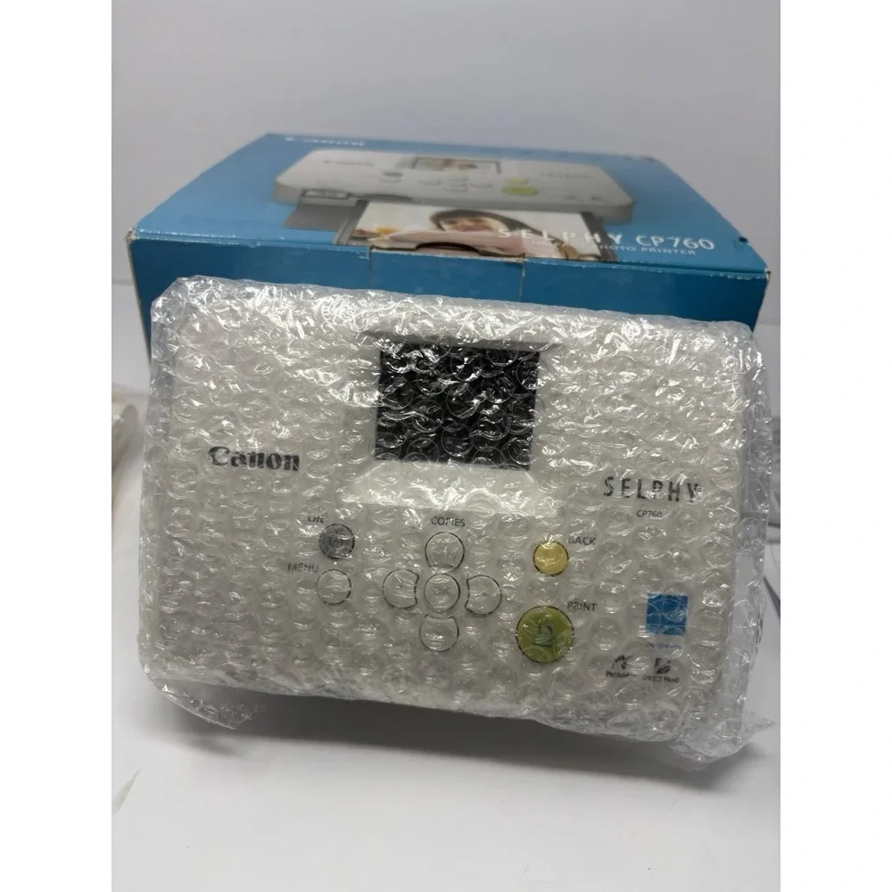 CANON SELPHY CP760 Compact Photo Printer Digital Thermal NEW in Opened Box Works